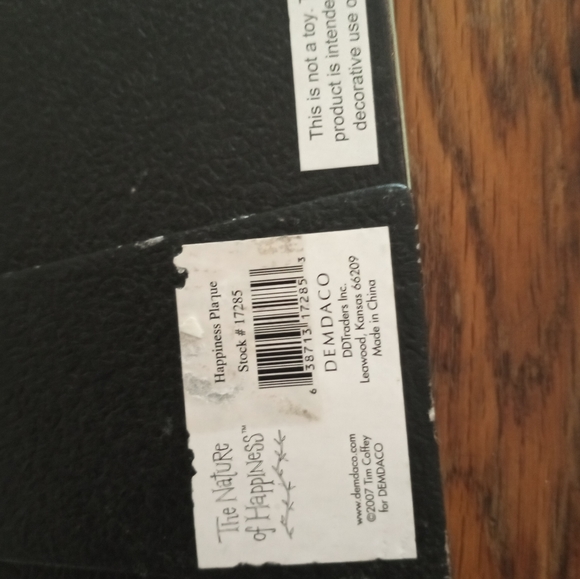 Nature of happiness friendship plaque - Picture 2 of 4